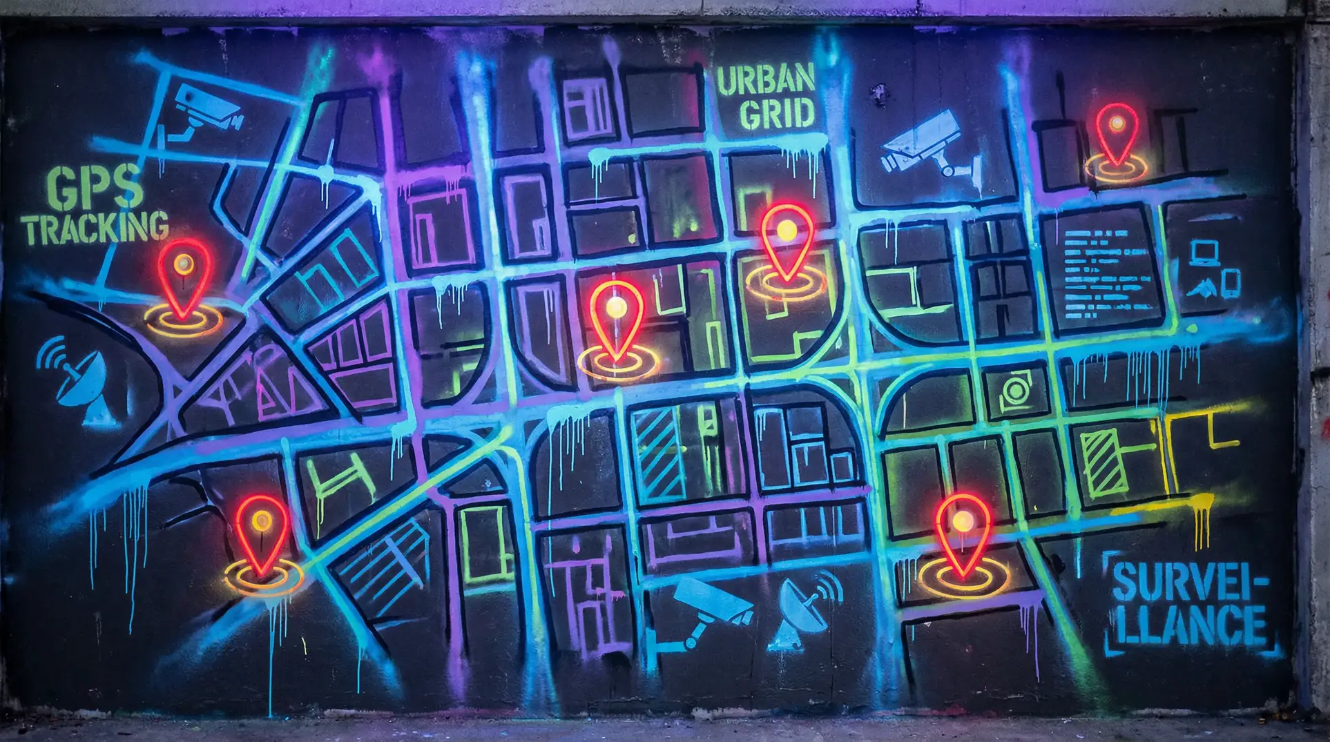 一区二三区国产好的精华 狗仔追踪地图 - 城市涂鸦风格